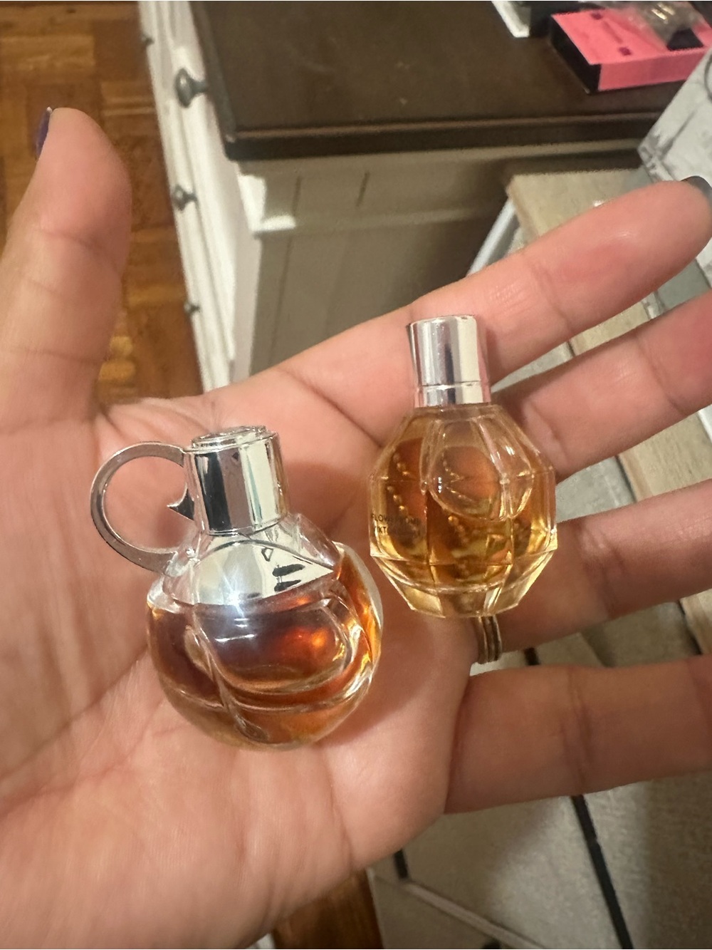 Mini Amber Fragrance Duo - Women's Travel Perfume Vials